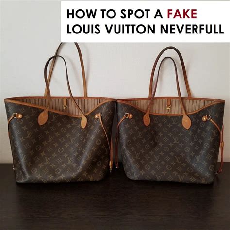 real lv neverfull vs fake|never full real or real.